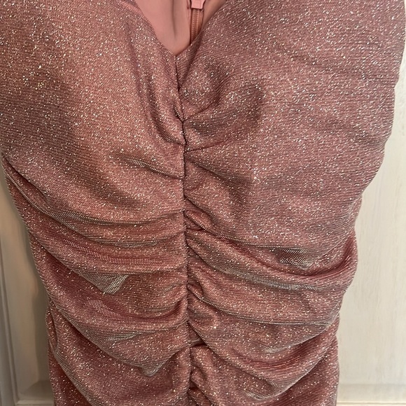 Jump Apparel pink Metallic dress - Picture 4 of 9